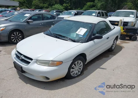 1997 Chrysler Sebring Jx z USA, uszkodzony, nr VIN 3C3EL45H4VT624613